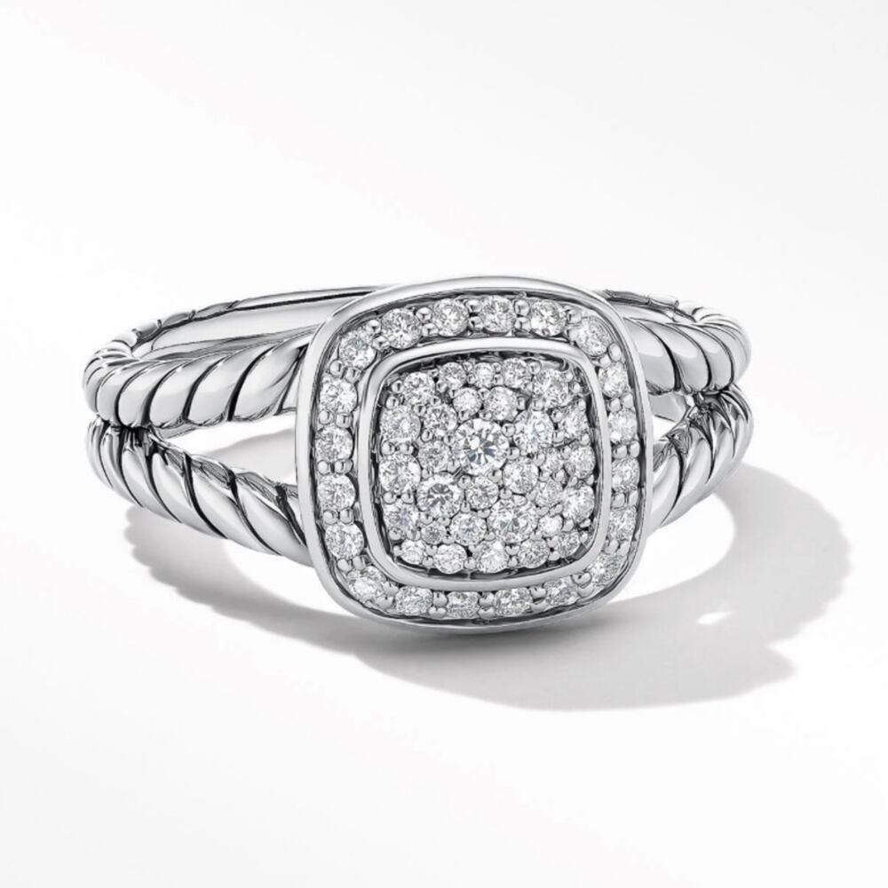 David Yurman Petite Albion® Ring with Diamonds